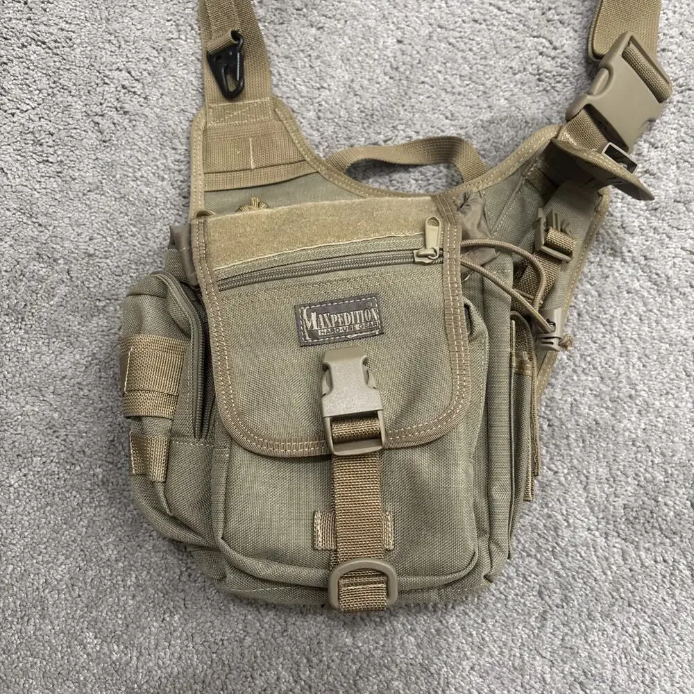 Maxpedition Fatboy Tactical Gear Bag Sling Tan